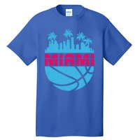 Vintage Miami Florida Retro Basketball I Miami Tall T-Shirt