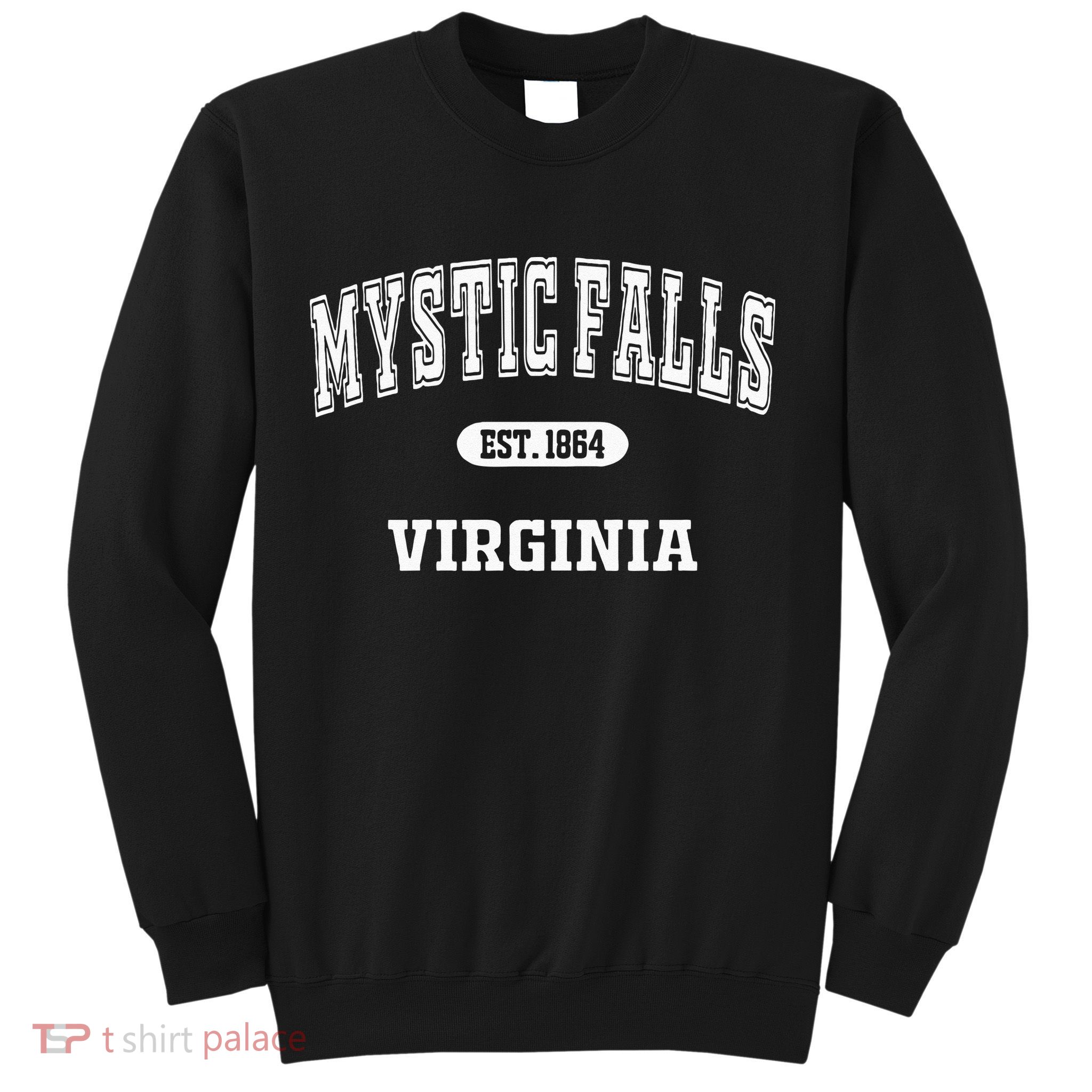 Vintage Mystic Falls Virginia Retro Men Women Fan Sweatshirt