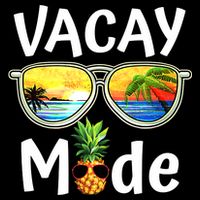 Vacay Mode Family Vacation Summer Sunglasses Beach Pineapple Impact Tech Backpack