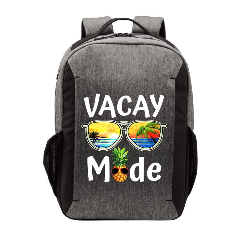 Vacay Mode Family Vacation Summer Sunglasses Beach Pineapple Vector Backpack