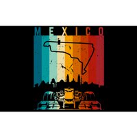 Vintage Mexico Formula Racing Track Circuit Fan Bumper Sticker