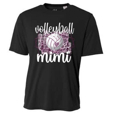 Volleyball Mimi Grandma Of Volleyball Player Cooling Performance Crew T-Shirt