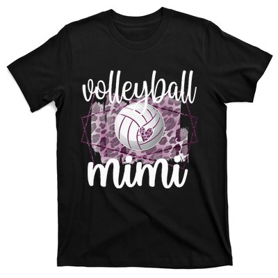 Volleyball Mimi Grandma Of Volleyball Player T-Shirt