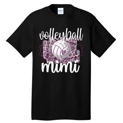 Volleyball Mimi Grandma Of Volleyball Player Tall T-Shirt