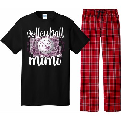 Volleyball Mimi Grandma Of Volleyball Player Pajama Set