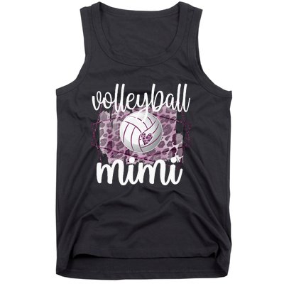 Volleyball Mimi Grandma Of Volleyball Player Tank Top