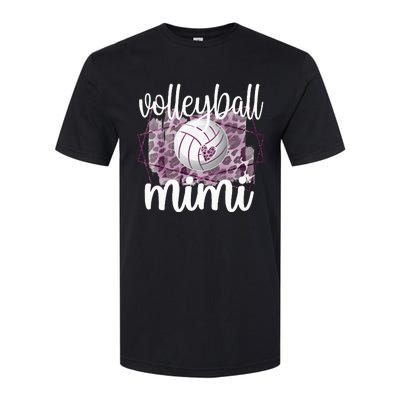 Volleyball Mimi Grandma Of Volleyball Player Softstyle CVC T-Shirt