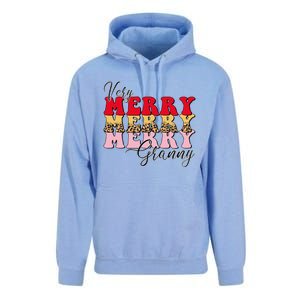 Very Merry Granny Boho Xmas Lights Leopard Christmas Pajama Cute Gift Unisex Surf Hoodie