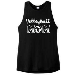 Volleyball Mom Gift For Lover Ladies PosiCharge Tri-Blend Wicking Tank