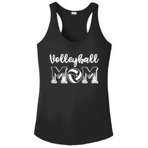 Volleyball Mom Gift For Lover Ladies PosiCharge Competitor Racerback Tank