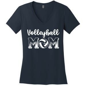 Volleyball Mom Gift For Lover Women's V-Neck T-Shirt