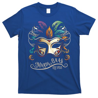 Vintage Mardi Gras Mask Gift T-Shirt