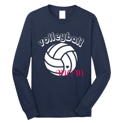 Volleyball Mom Gift Long Sleeve Shirt