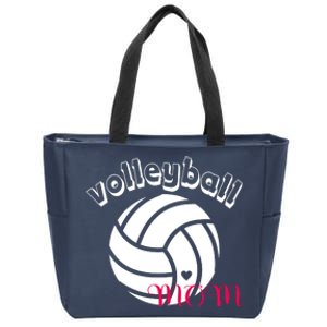 Volleyball Mom Gift Zip Tote Bag