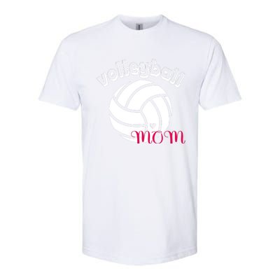 Volleyball Mom Gift Softstyle® CVC T-Shirt