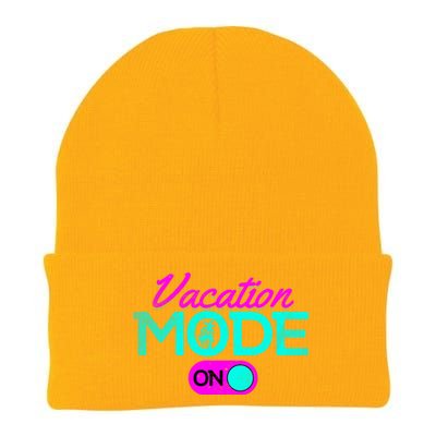 Vacation Mode Going On Vacation Beach Vacation Mode On Gift Knit Cap Winter Beanie