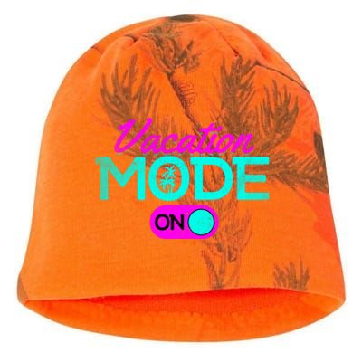 Vacation Mode Going On Vacation Beach Vacation Mode On Gift Kati - Camo Knit Beanie