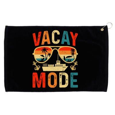 Vacay Mode Gift Grommeted Golf Towel