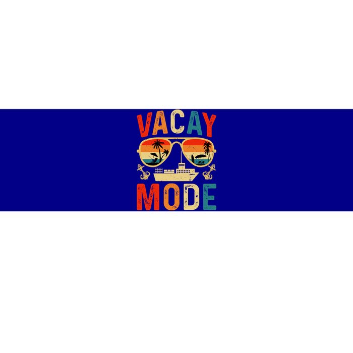 Vacay Mode Gift Bumper Sticker