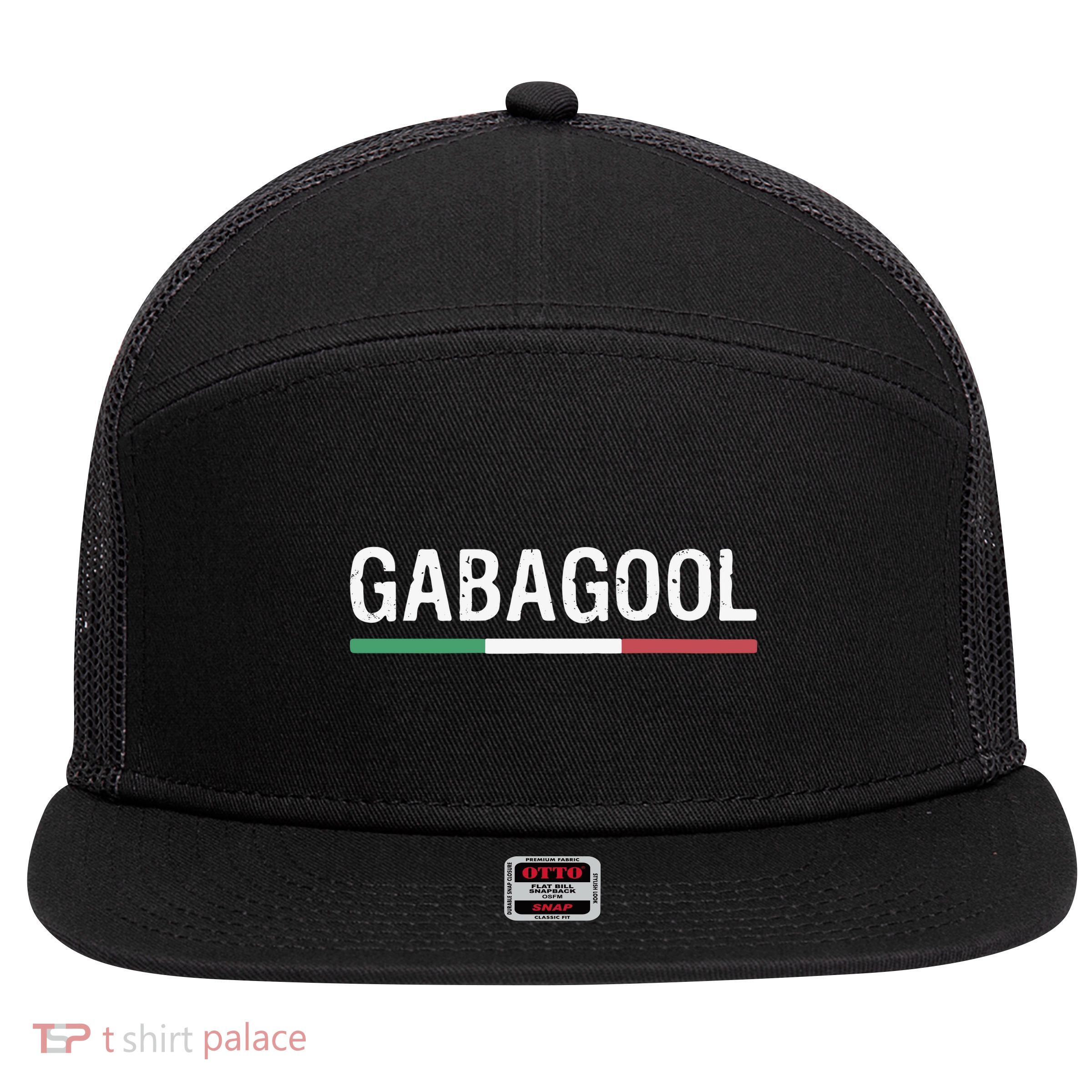 Vincent Martella Gabagool 7 Panel Mesh Trucker Snapback Hat