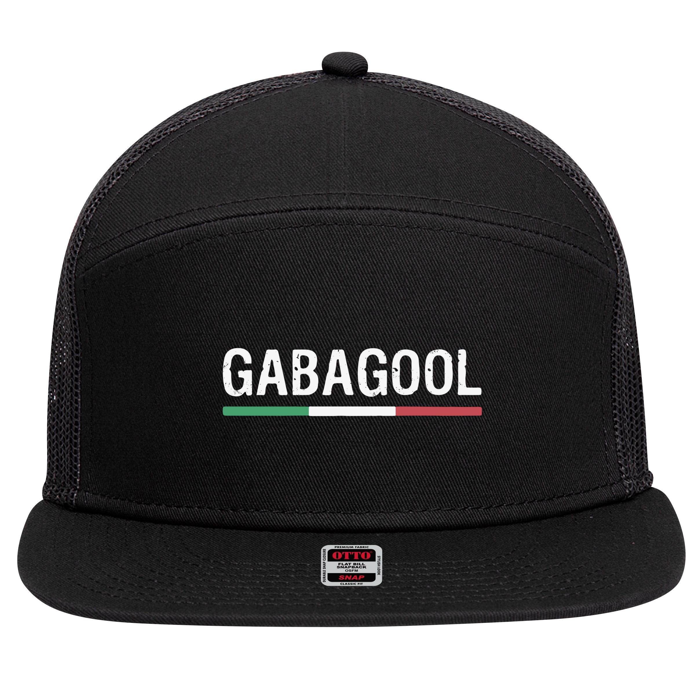 Vincent Martella Gabagool 7 Panel Mesh Trucker Snapback Hat