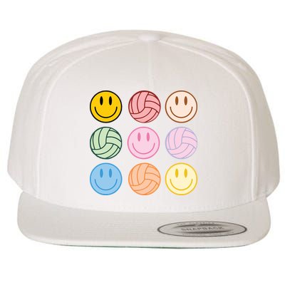 Volleyball Mom Game Day Wool Snapback Cap