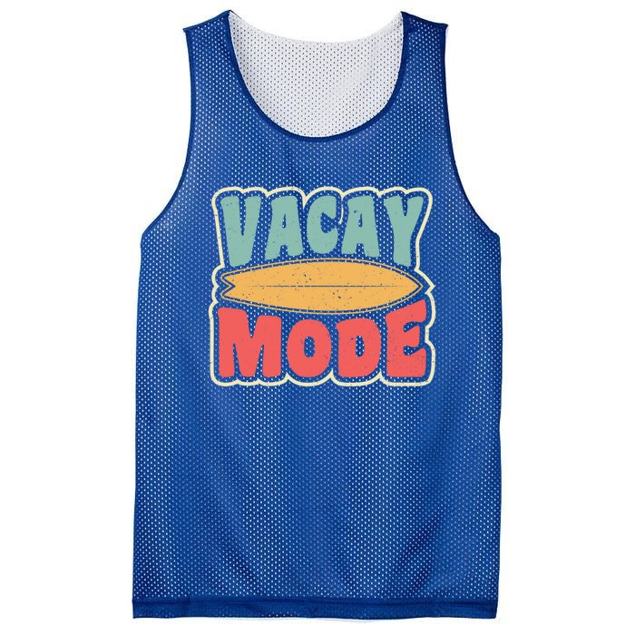 Vacay Mode Gift Vacation Mode Meaningful Gift Mesh Reversible Basketball Jersey Tank