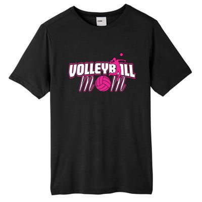 Volleyball Mom Gift Tall Fusion ChromaSoft Performance T-Shirt