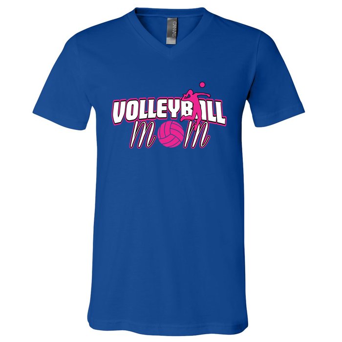 Volleyball Mom Gift V-Neck T-Shirt