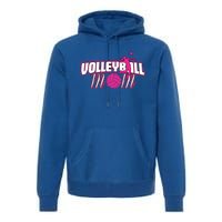 Volleyball Mom Gift Premium Hoodie