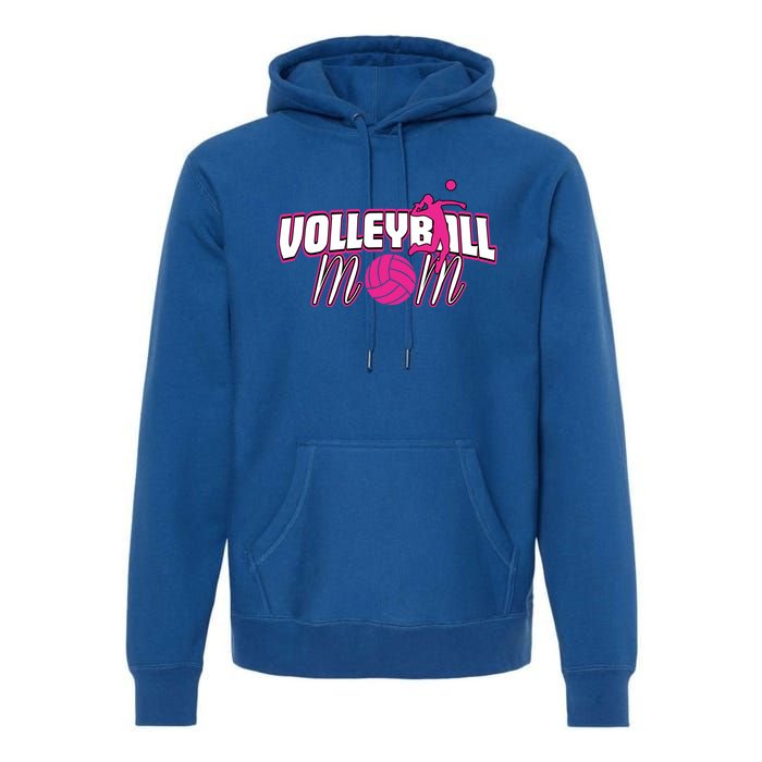 Volleyball Mom Gift Premium Hoodie