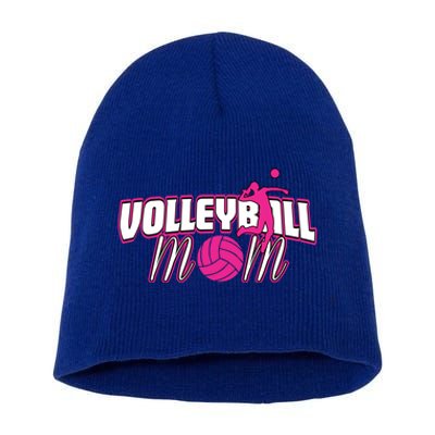 Volleyball Mom Gift Short Acrylic Beanie