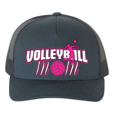 Volleyball Mom Gift Yupoong Adult 5-Panel Trucker Hat