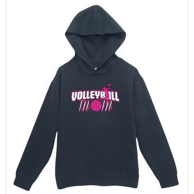 Volleyball Mom Gift Urban Pullover Hoodie