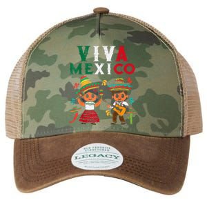 Viva Mexico Girl Maracas Guitar Mexican Independence Legacy Tie Dye Trucker Hat