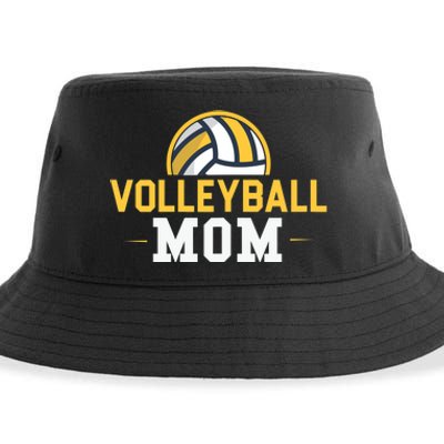 Volleyball Mom Gift Funny Sports Mom Mothers Day Sustainable Bucket Hat