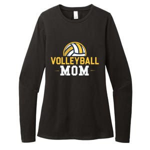 Volleyball Mom Gift Funny Sports Mom Mothers Day Womens CVC Long Sleeve Shirt