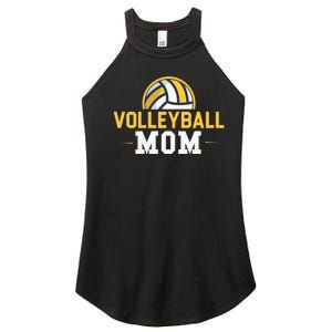 Volleyball Mom Gift Funny Sports Mom Mothers Day Women's Perfect Tri Rocker Tank