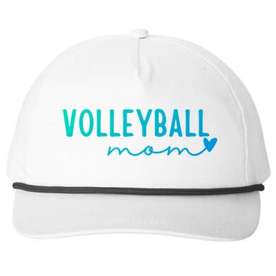 Volleyball Mom Game Love Gift Snapback Five-Panel Rope Hat