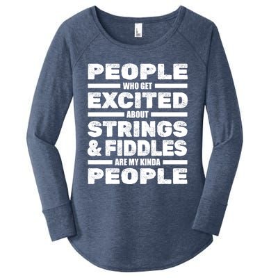 Violin Musician Gift Strings Fiddles Player Orchestra Violinist Great Gift Women's Perfect Tri Tunic Long Sleeve Shirt