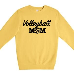 Volleyball Mom Gift Premium Crewneck Sweatshirt