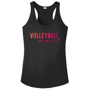 Volleyball Mom Game Love Gift Ladies PosiCharge Competitor Racerback Tank