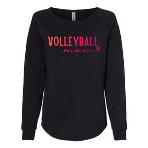 Volleyball Mom Game Love Gift Womens California Wash Sweatshirt