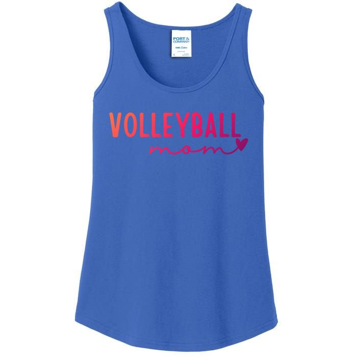 Volleyball Mom Game Love Gift Ladies Essential Tank