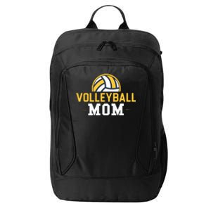 Volleyball Mom Gift Funny Sports Mom Mothers Day City Backpack