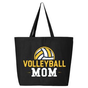 Volleyball Mom Gift Funny Sports Mom Mothers Day 25L Jumbo Tote