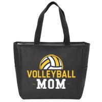 Volleyball Mom Gift Funny Sports Mom Mothers Day Zip Tote Bag