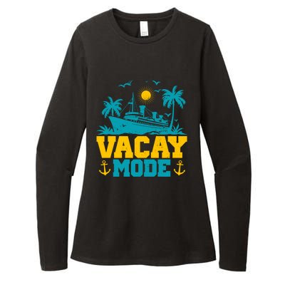 Vacay Mode Gift Womens CVC Long Sleeve Shirt