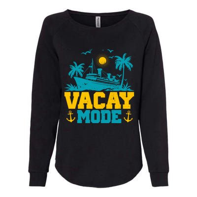 Vacay Mode Gift Womens California Wash Sweatshirt