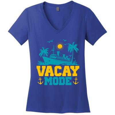 Vacay Mode Gift Women's V-Neck T-Shirt